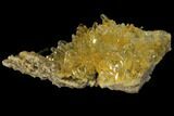 Selenite Crystal Cluster (Fluorescent) - Peru #108624-2